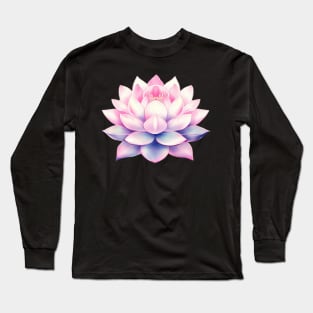 Serene Lotus Reverie Long Sleeve T-Shirt